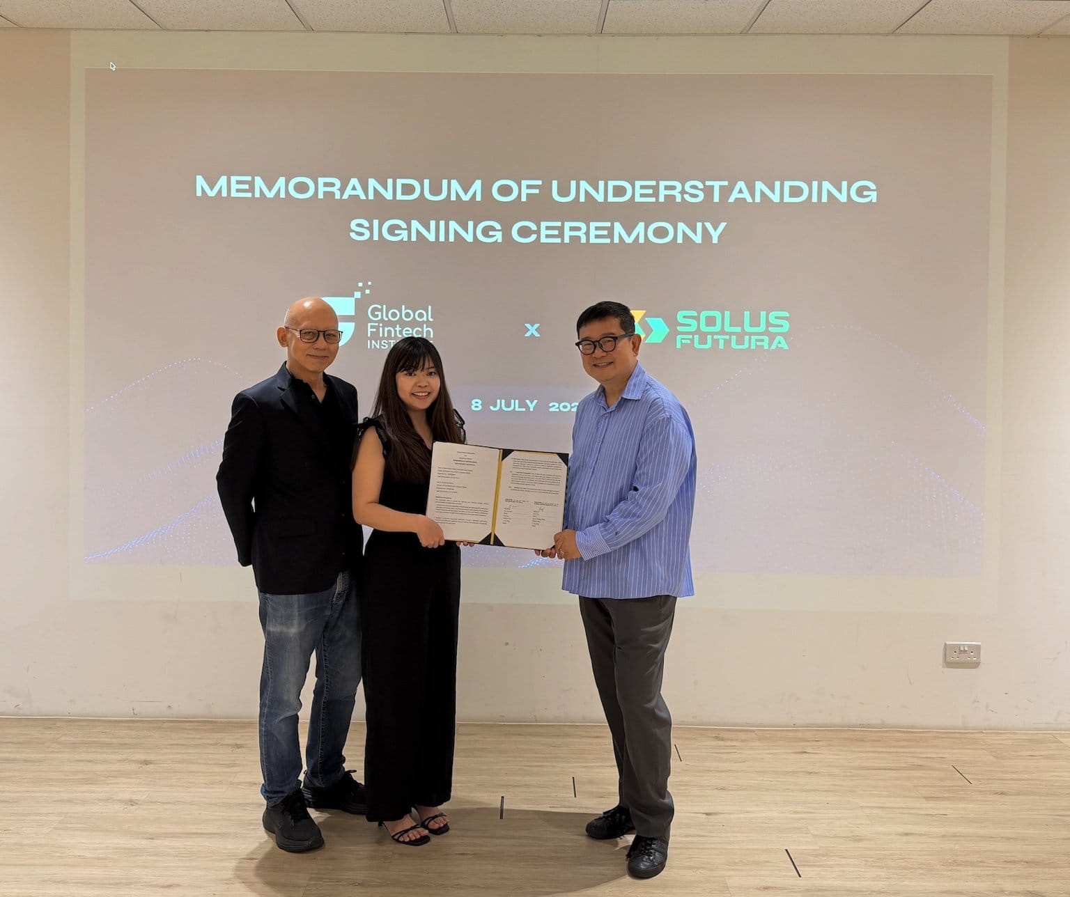 Global Fintech Institute and SolusFutura Sign MOU to Bring Chartered Fintech Professional Certification to Hong Kong and the Greater Bay Area