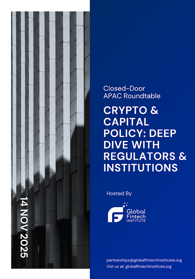 Crypto & Capital Policy: Deep Dive with Regulators & Institutions
