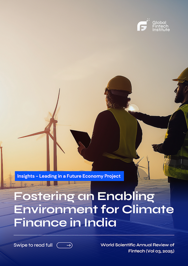 Fostering an Enabling Environment for Climate Finance in India