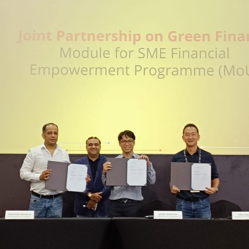 New Green Financing for SMEs Certificate by SME Financial Empowerment Programme