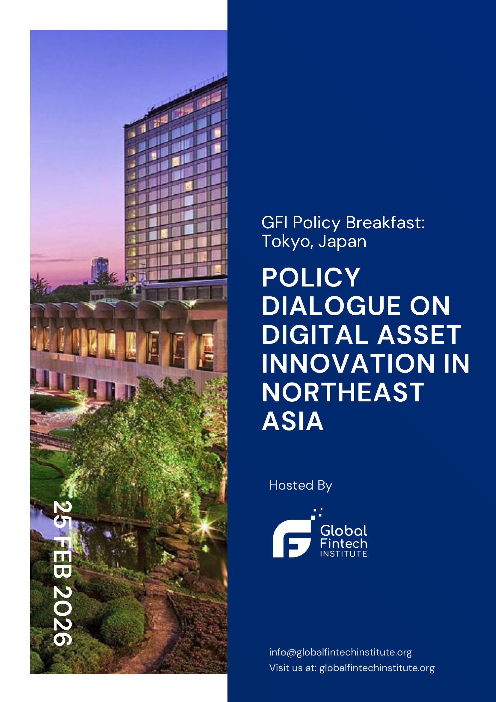 GFI Policy Breakfast: Policy Dialogue on Digital Asset Innovation in Northeast Asia
