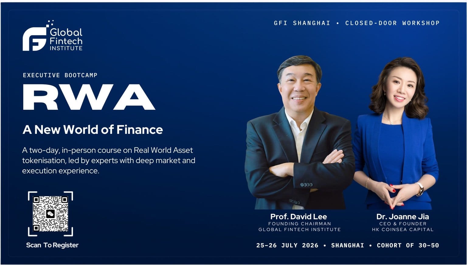 Global Fintech Institute Convenes Closed-Door RWA Bootcamp in Shanghai